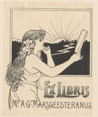 01283 - Ex libris van A.G. Maas Geesteranus.jpg